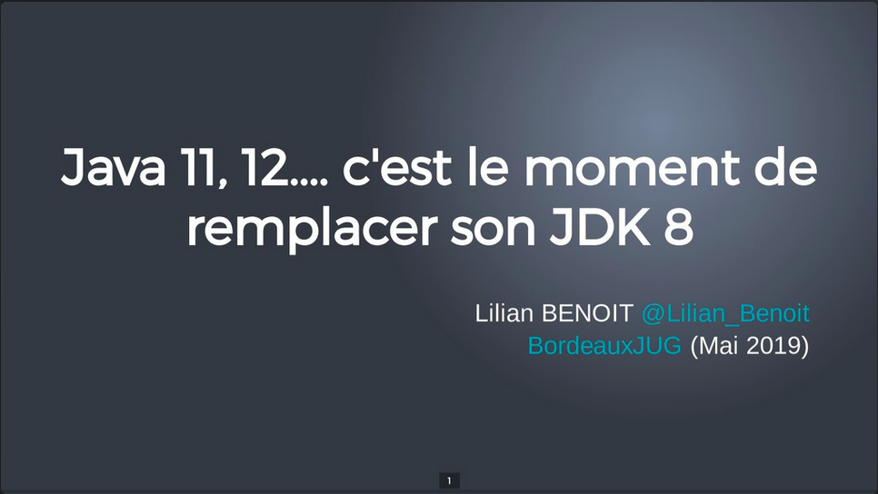 support migration jdk11 bordeauxjug