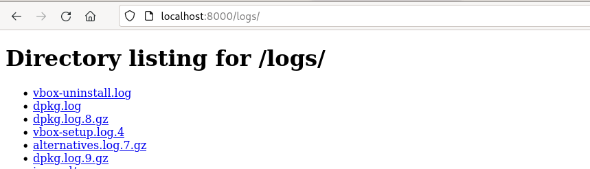 jwebserver ajout logs